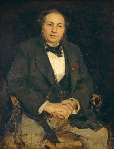 Simon Hayem by Jules Bastien-Lepage, painting, 1875