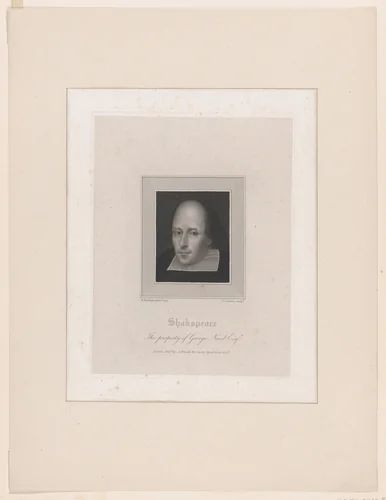 William Shakespeare by John Cochran, print, 1827