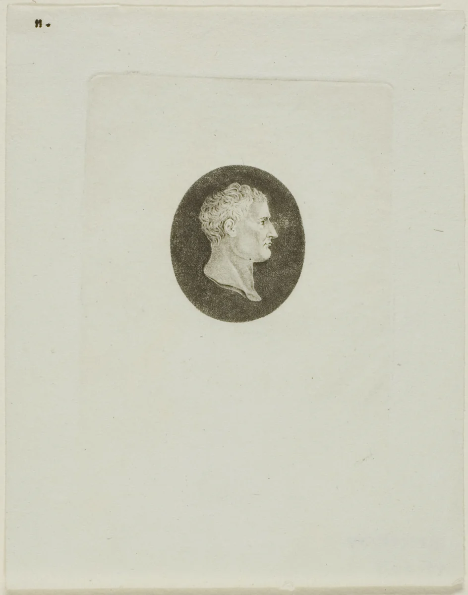 Napoleon by Jean-Baptiste de Grateloup Jean Pierre Sylvestre, print, 1755-1817