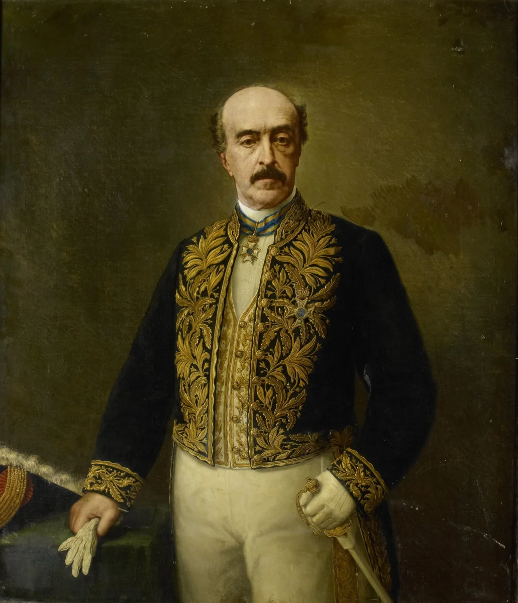 Otto van Rees (1823-92). Gouverneur-generaal (1884-88) by anonymous, painting, 1884-1899