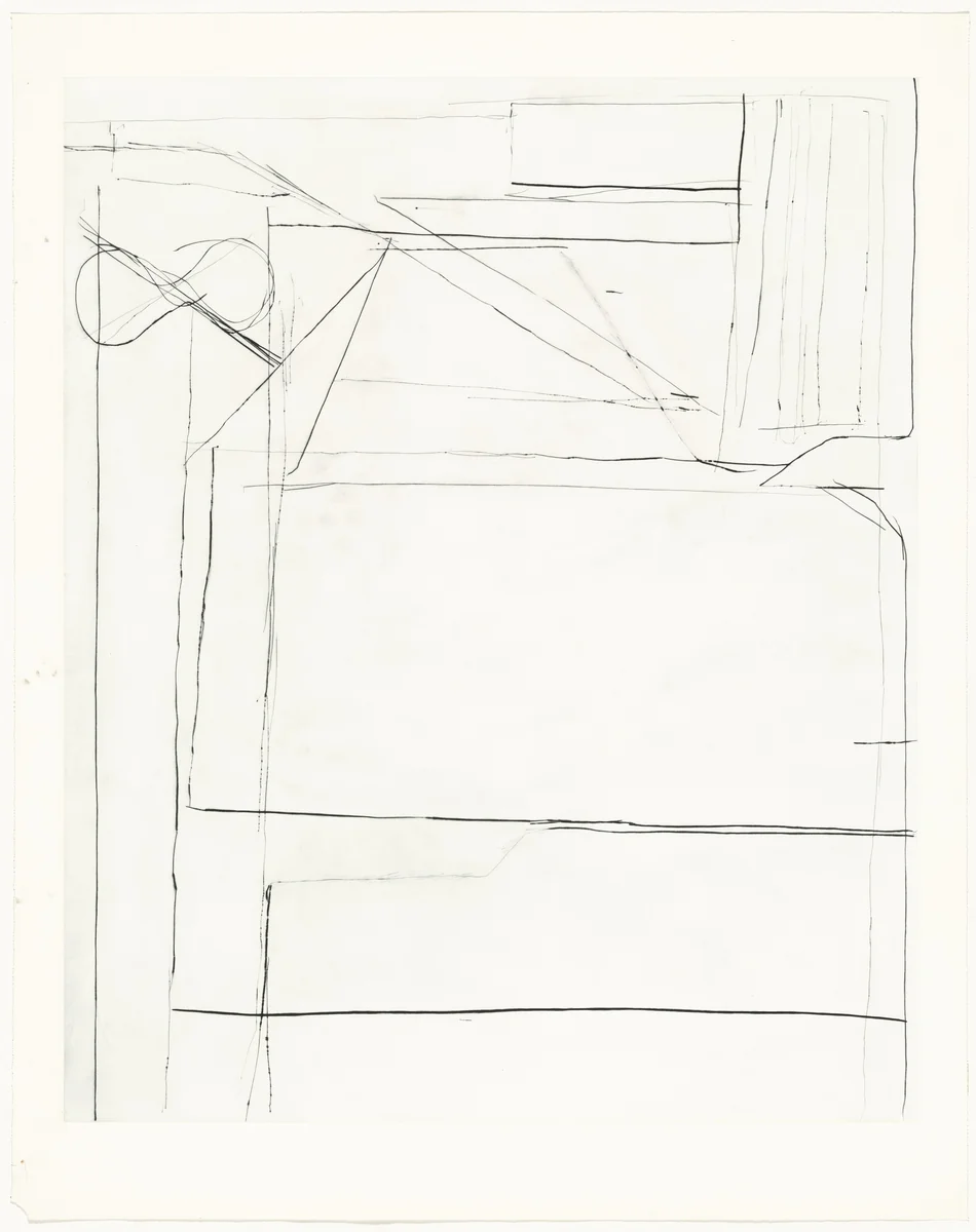 Green (working proof 1) by Richard Diebenkorn, print, 1986