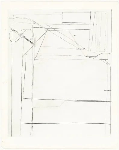 Green (working proof 1) by Richard Diebenkorn, print, 1986