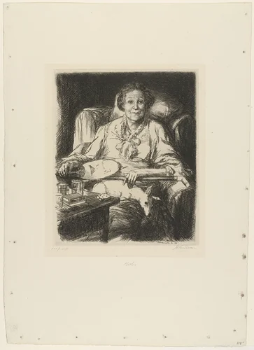 Mother by John Sloan, print, 1906