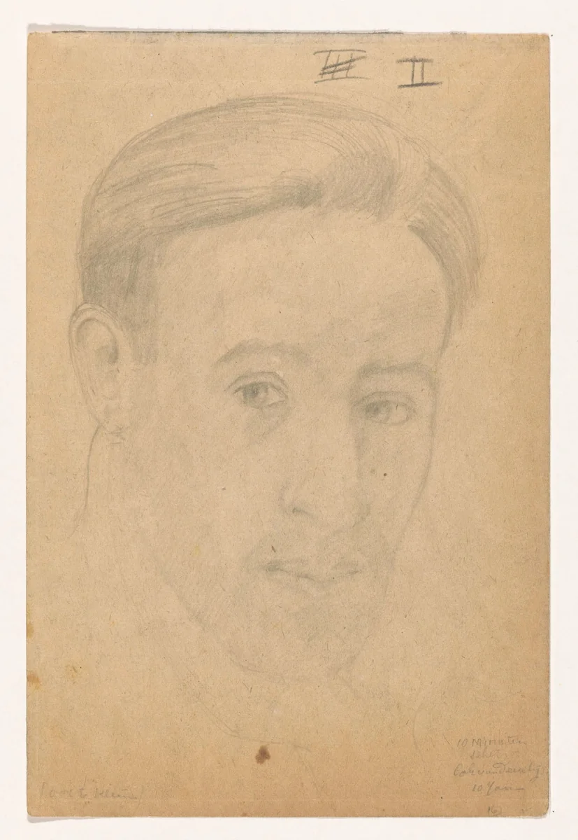 Untitled by Cor van Teeseling, drawing, 1942