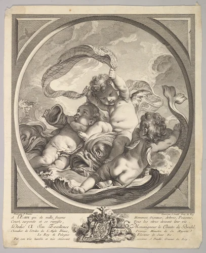 Water by Jean Daullé, print, 1743-1753