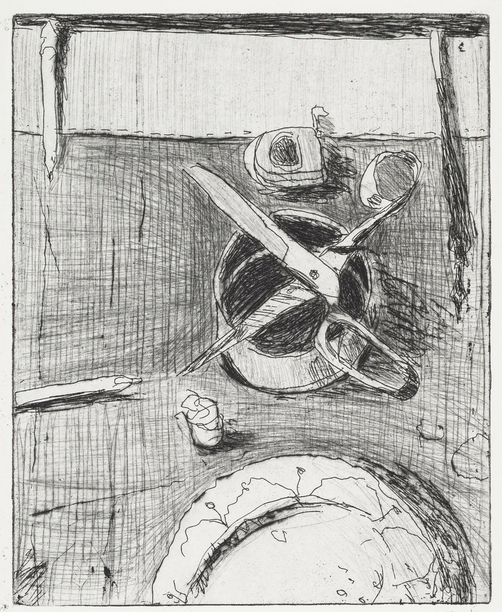 #41 [proof] by Richard Diebenkorn, print, 1963