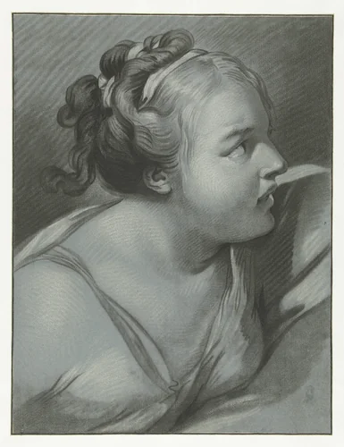 Vrouw van Potifar by Louis Marin Bonnet, print, 1769