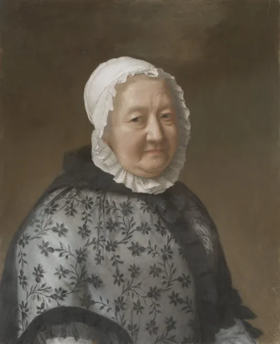 Marie Congnard-Bathailhy by Jean-Etienne Liotard, drawing, 1757