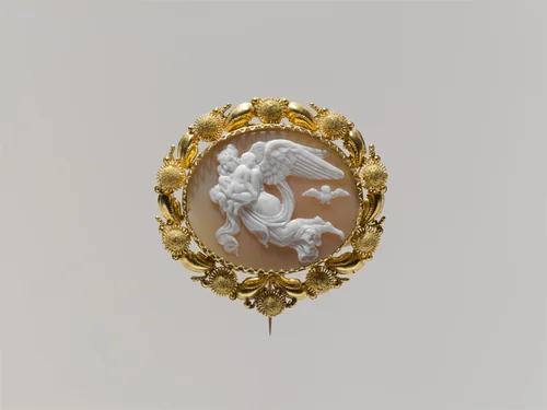 Pin (part of a set) by Bertel Thorvaldsen, metalwork, 1830-1865