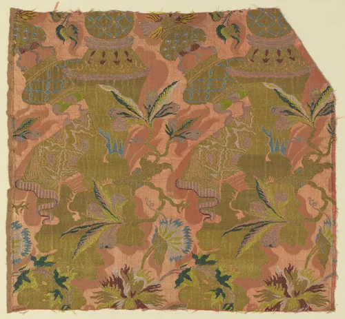 Fragment by France, textile, 1705-1706