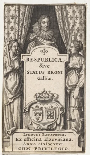 Allegorische voorstelling met Geloof en Gerechtigheid by Pieter Serwouters, print, 1626