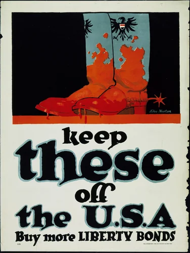 Keep These Off the U.S.A by John Warner Norton, design, 1918