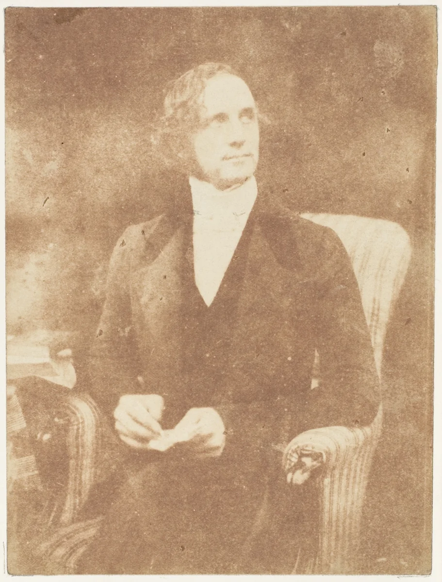 [Man] by Hill and Adamson, photograph, 1843-1847