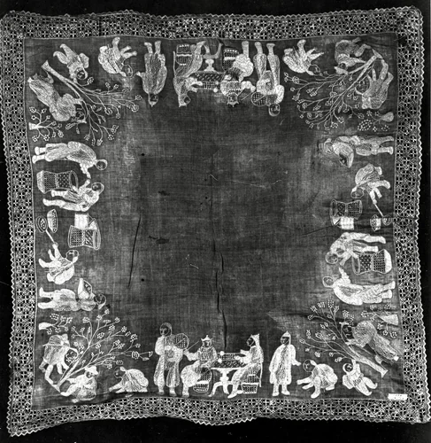 Handkerchief by Philippines, textile, 1801-1900