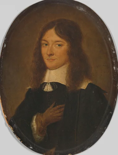 Portrait of a Man by Dirk Druyf, painting, 1659