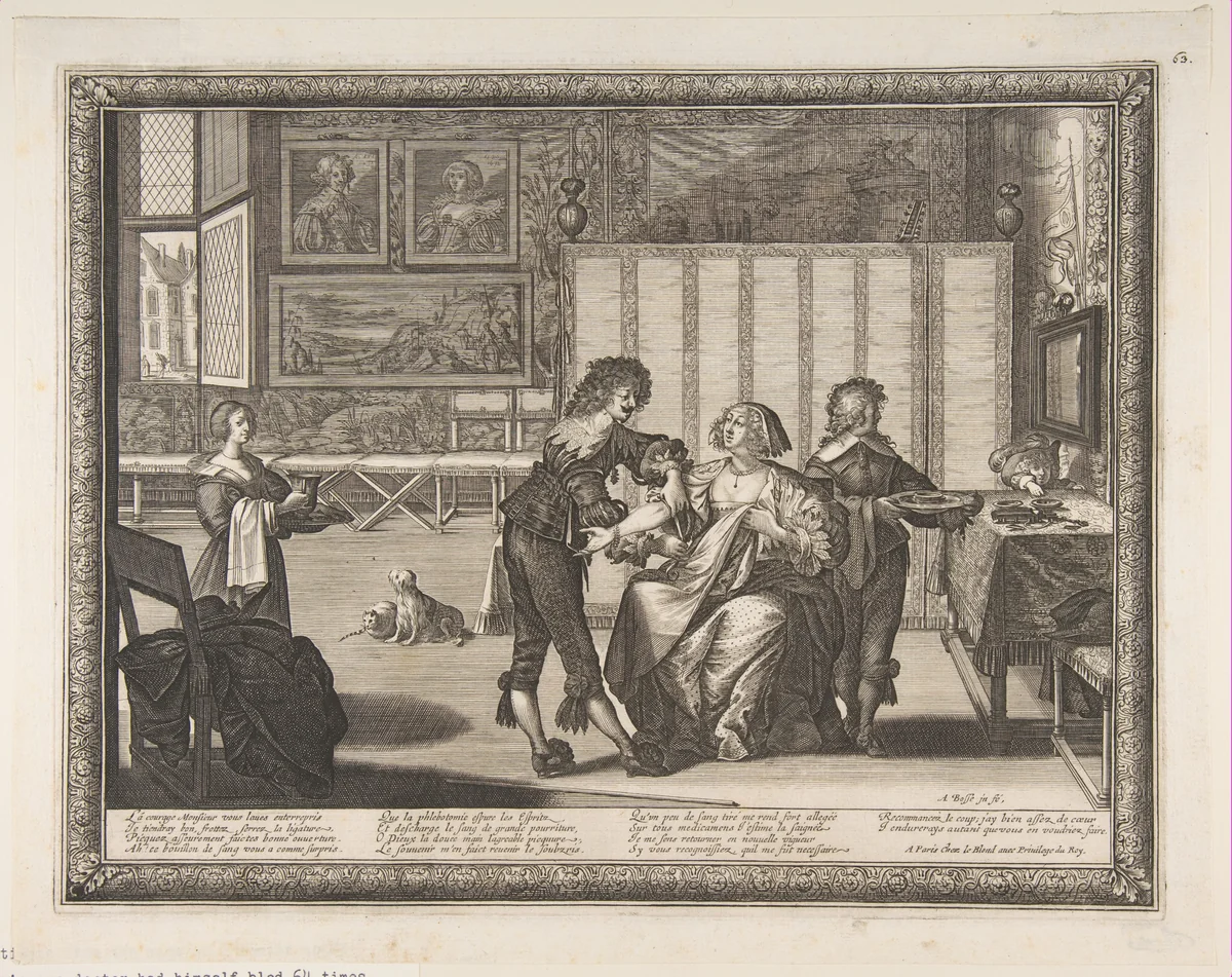 The Surgeon by Abraham Bosse, print, 1632