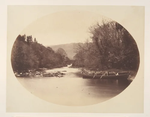 The Meeting of the Waters, Killarney by Lord Otho Fitzgerald, photograph, 1854