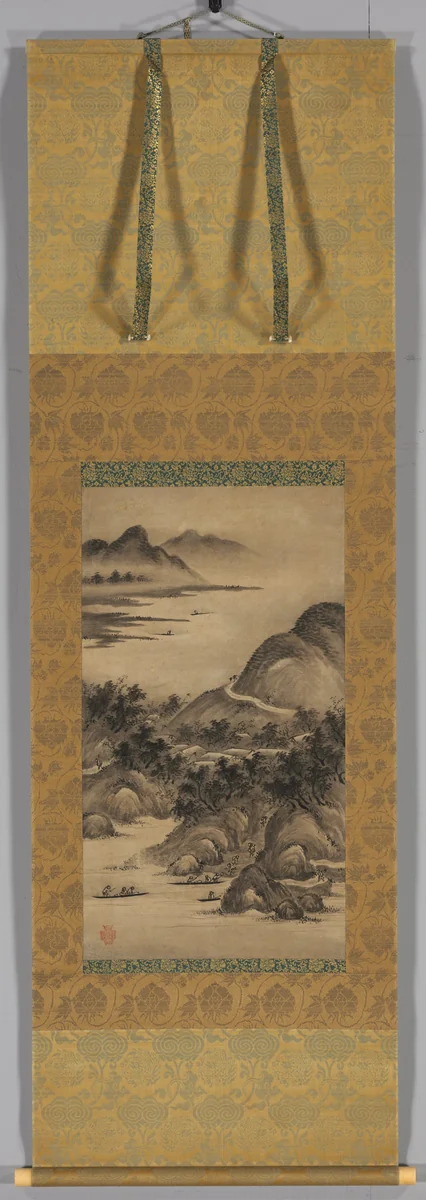 Seasonal Landscapes: Summer by Kano Hideyori, painting, 1525-1575