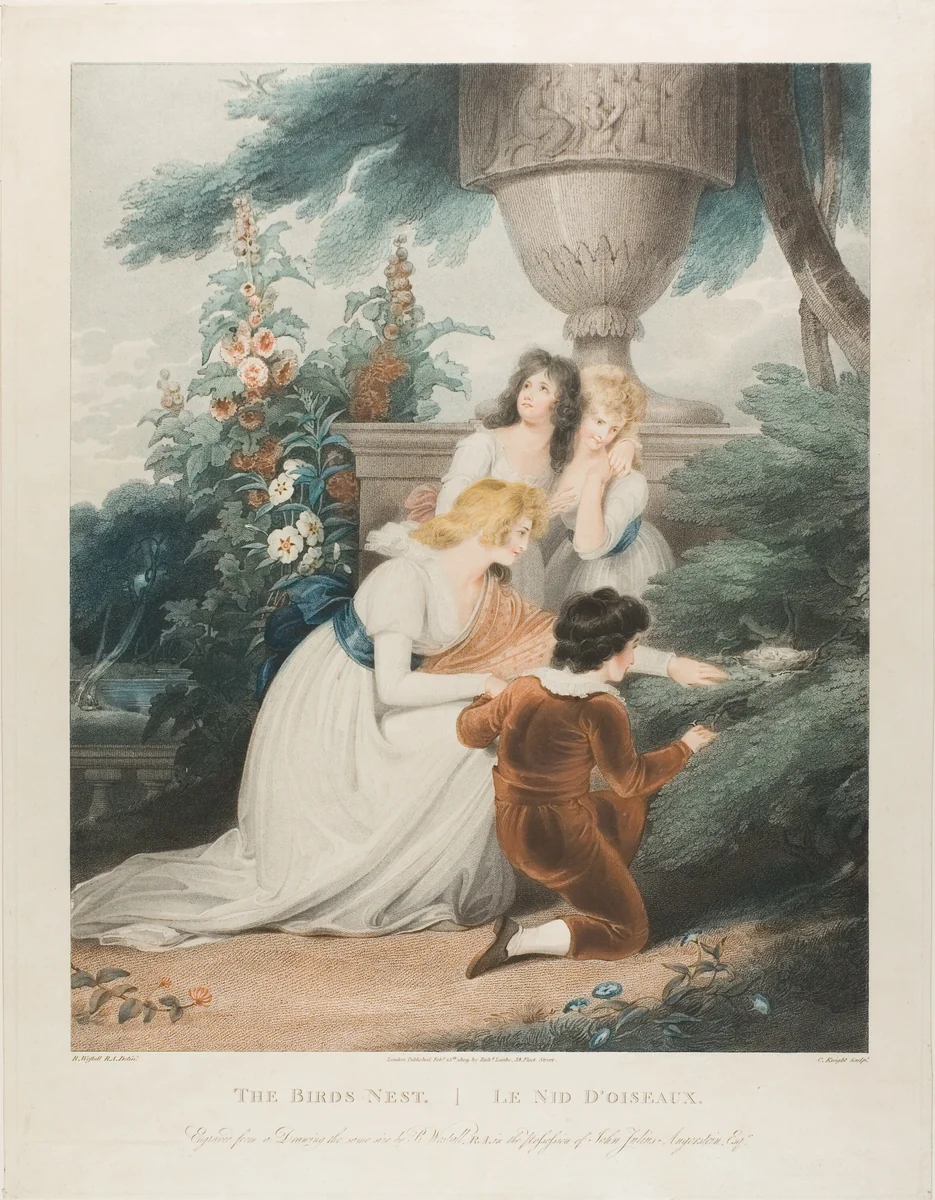 The Bird's Nest by Charles Knight, print, 1763-1826