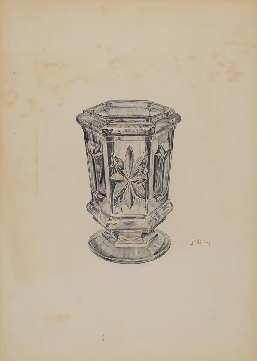 Spoon Holder by Joseph Mitry, index of american design, 1941