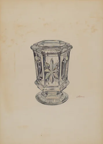 Spoon Holder by Joseph Mitry, index of american design, 1941