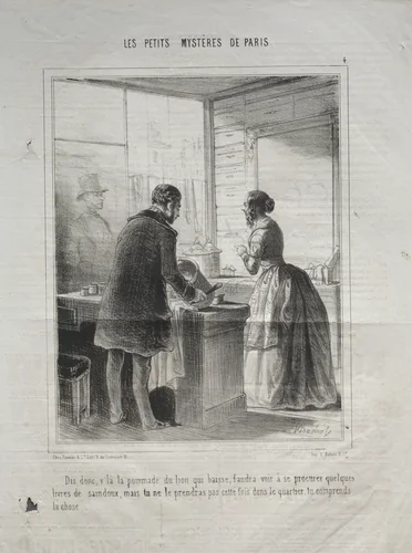 Les Petits mystères de Paris: No. 4 by Frédéric Bouchot, print, 1820-1880