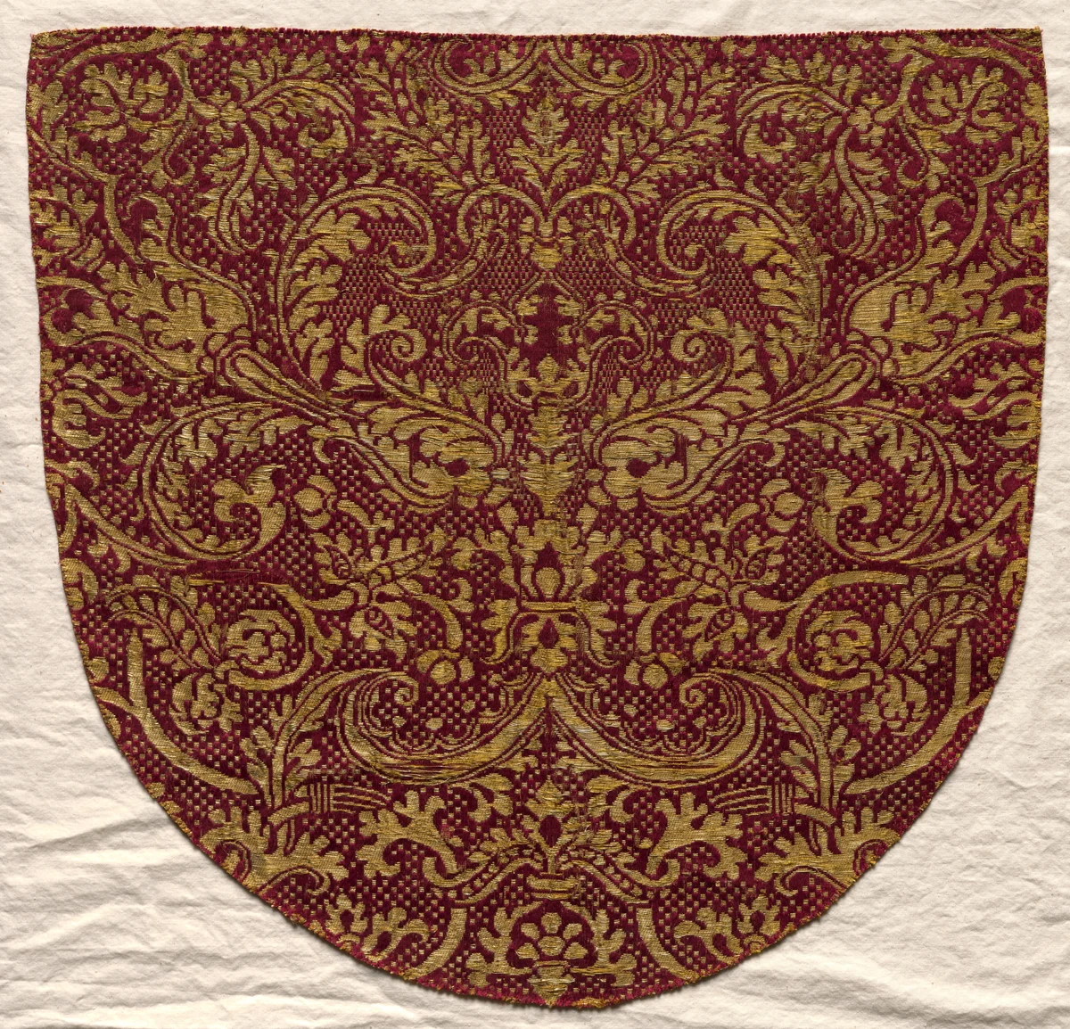 Hood from a Cope by Unknown, textile, 1500-1599