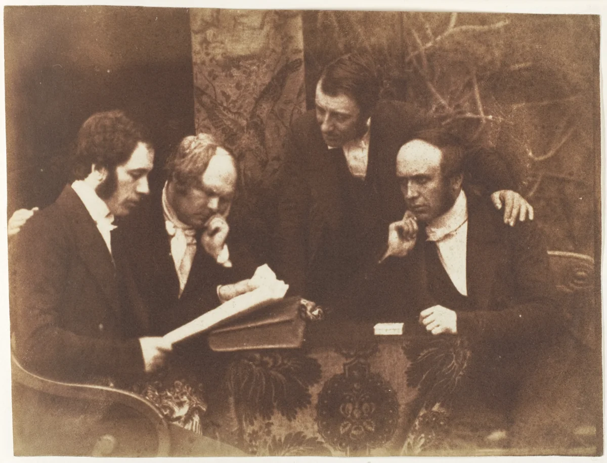 Presbytery of Dumbarton by Hill and Adamson, photograph, 1843-1847