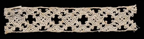 Bobbin Lace Insertion by Unknown, textile, 1580-1599
