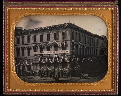 [The Great Man Has Fallen] by Robert H. Vance, photograph, 1856