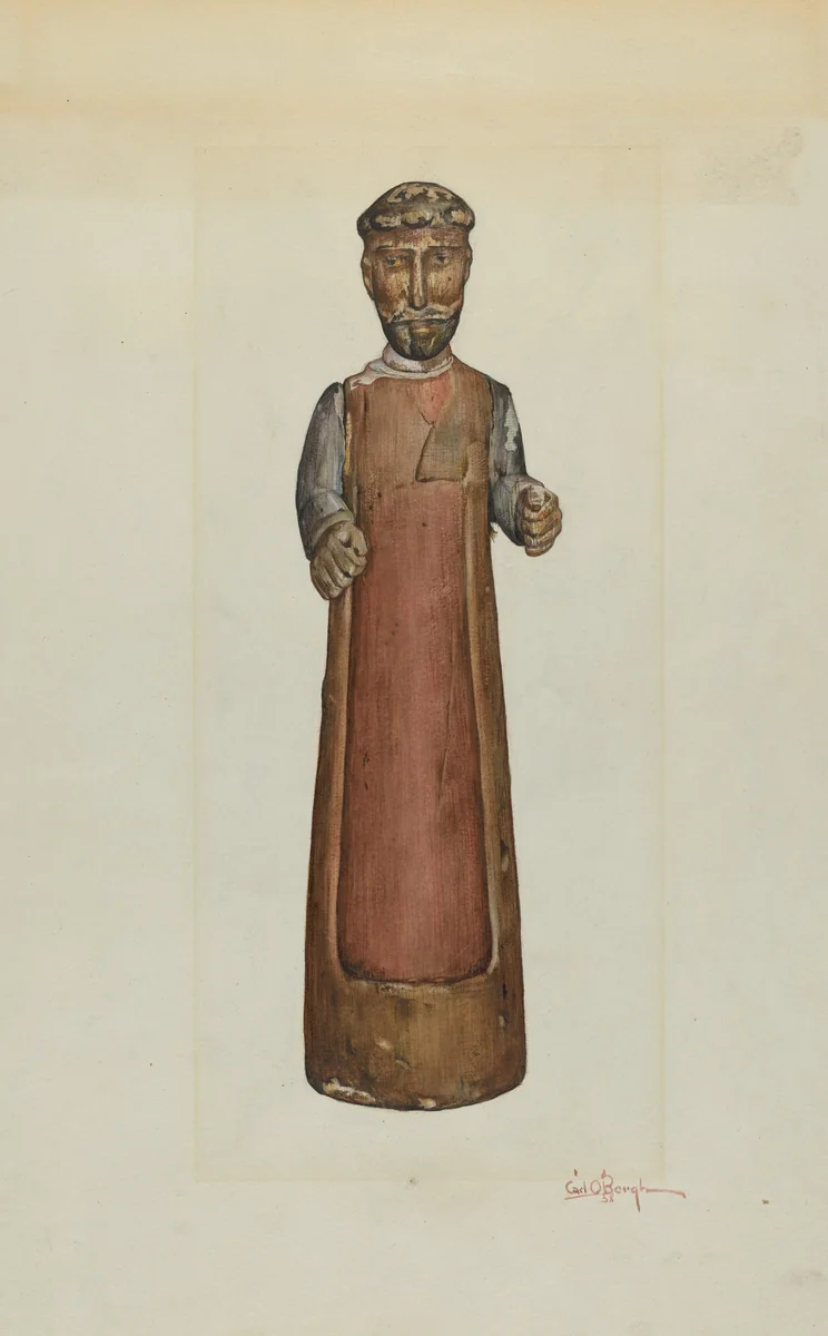 Bulto by Carl O'Bergh, index of american design, 1938