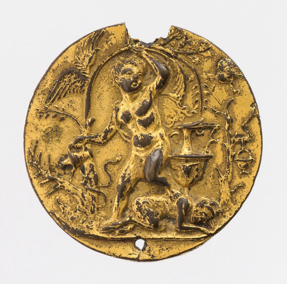 Allegory of Virtue by Andrea Briosco, metalwork, 1500-1515