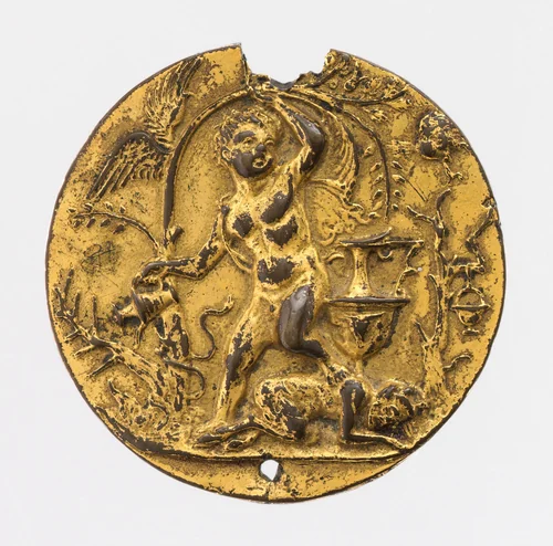 Allegory of Virtue by Andrea Briosco, metalwork, 1500-1515