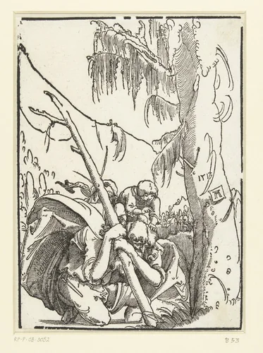 Heilige Christoffel by Unknown, print, 1513