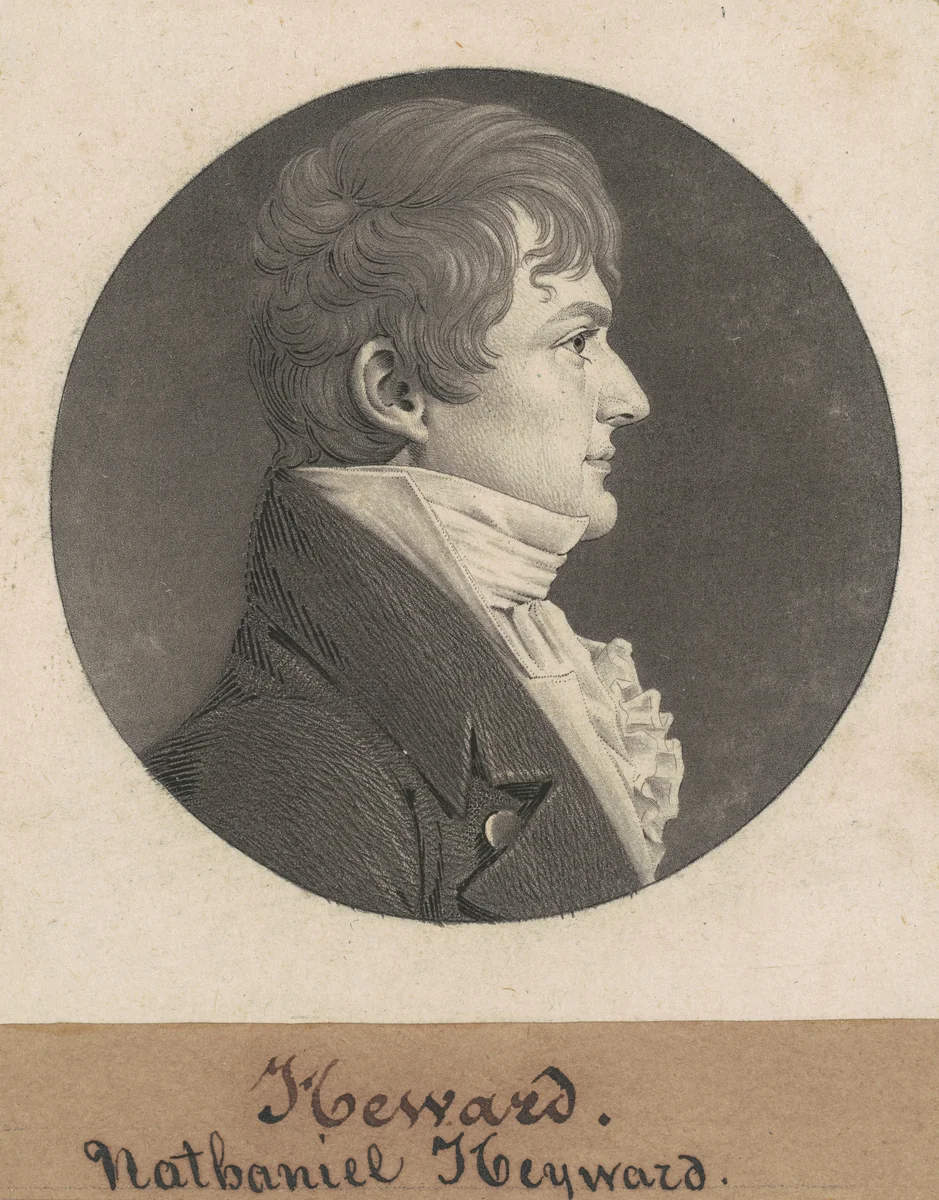 Chapman Johnson by Charles B. J. Févret de Saint-Mémin, print, 1803-1813