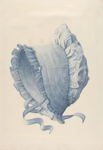 Sun Bonnet by Wilford H. Shurtliff, index of american design, 1938