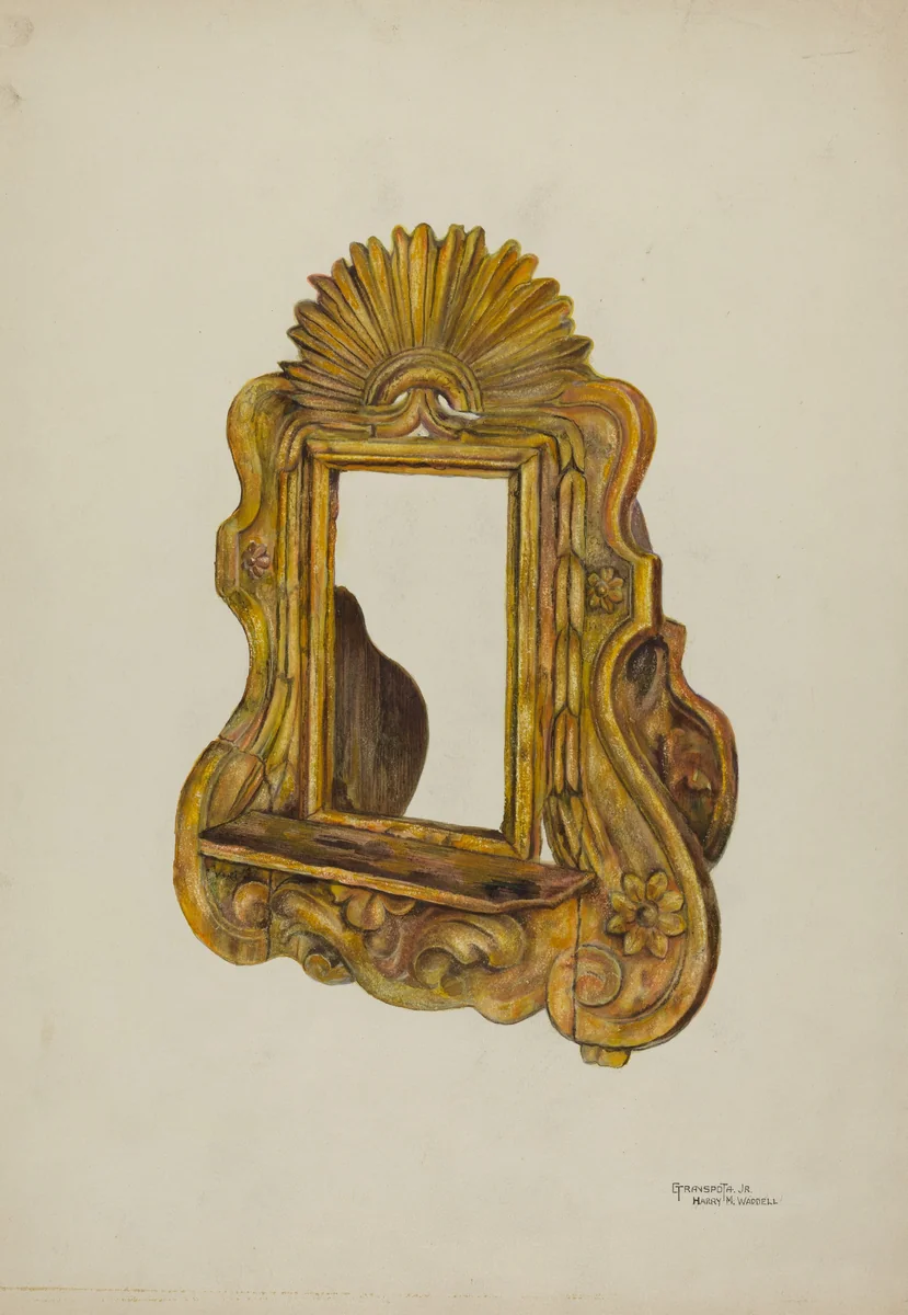 Stand for Missal by Gerald Transpota, index of american design, 1939