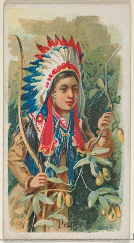 Papaw, from the Fruits series (N12) for Allen & Ginter Cigarettes Brands by Allen & Ginter, print, 1891