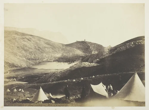 Balaklava, from Guard's Hill by Roger Fenton, photograph, 1855