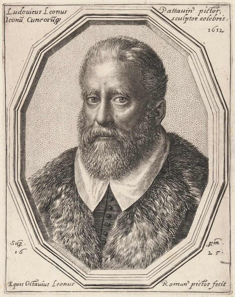 Ludovico Leoni by Ottavio Leoni, print, 1625