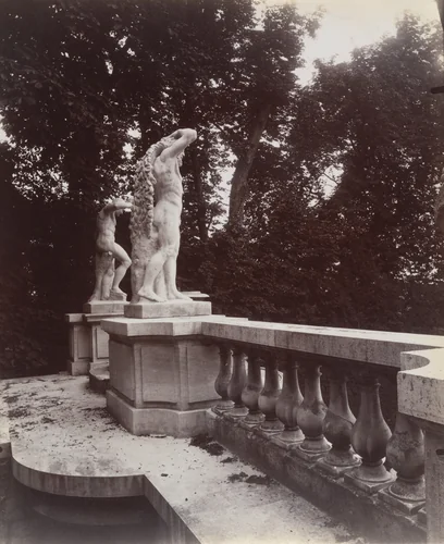 Saint-Cloud (cascade) by Eugène Atget, photograph, 1923