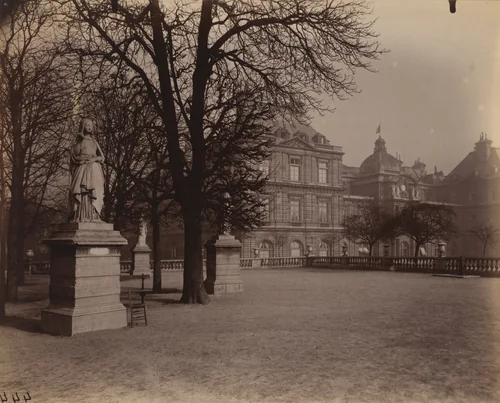Jardin Luxembourg by Eugène Atget, photograph, 1901
