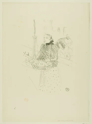 Buy my Pretty Violets, from Mélodies de Désiré Dihau by Henri de Toulouse-Lautrec, print, 1895