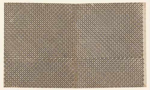 Blad met ruitenpatroon by anonymous, other, 1750-1900