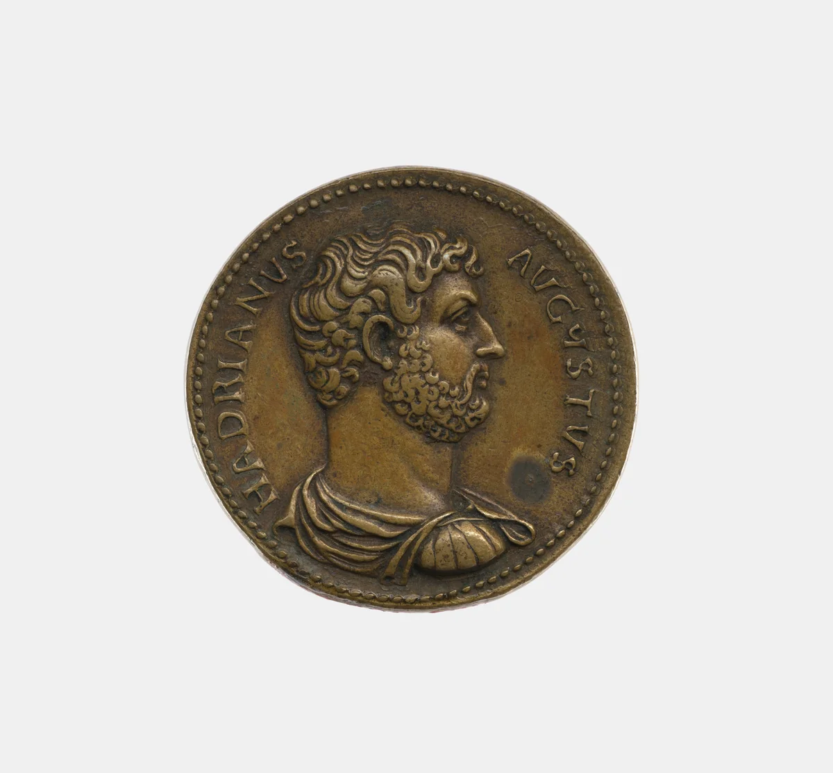Hadrian by Giovanni del Cavino, metalwork, 1520-1570