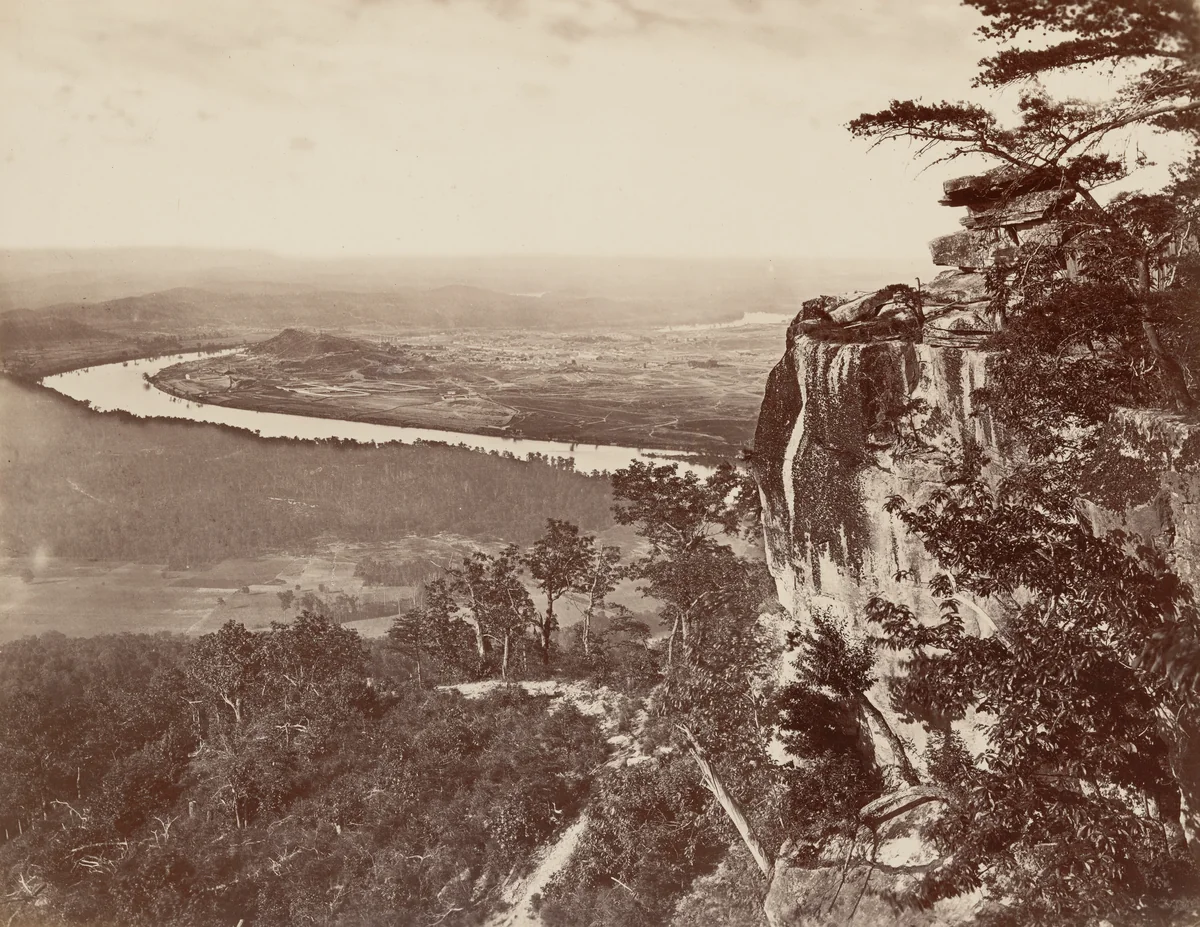 Lookout Mountain, Georgia by George N. Barnard, photograph, 1866