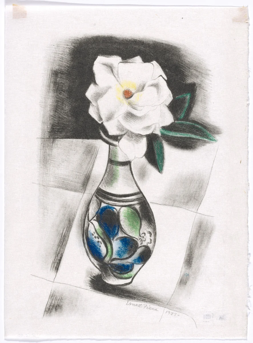 Rose by Ernest Fiene, print, 1927