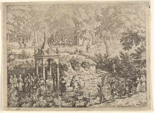 The Third Spring by Allart van Everdingen, print, 1621-1675