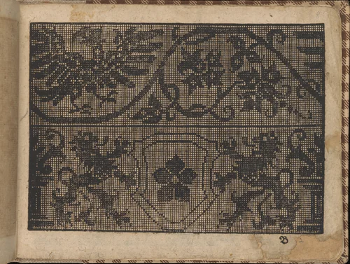 New Künstlichs Modelbuch (Page 8 recto) by Bernhard Jobin, book, 1600