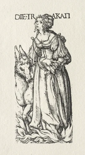 The Seven Vices: Sloth by Hans Burgkmair, print, 1515-1525